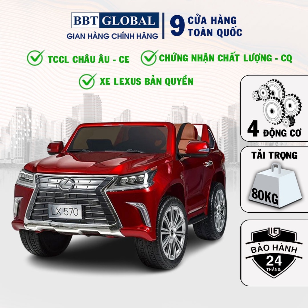Xe ô tô điện trẻ em cho bé BBT GLOBAL 570