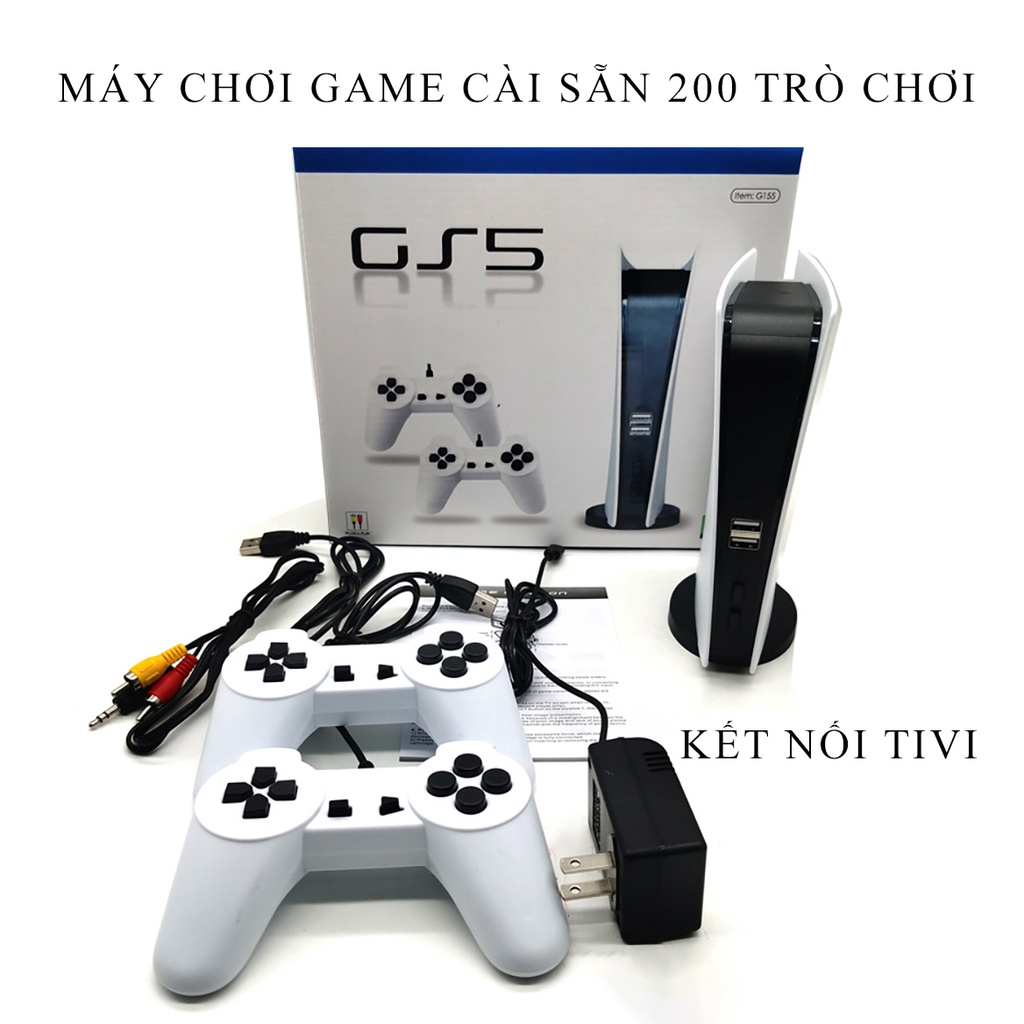 Máy chơi game 4 nút  tích hợp 818 -200 games, phiên bản HDMI - AV bảo hành 2 năm, lỗi đổi mới trong 7 ngày đầu