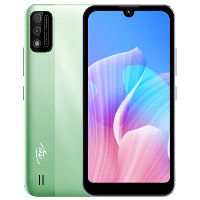 Điện thoại Smartphone iTel A26  - Chụp Ảnh AI, Mở Khoá Bằng Khuôn Mặt - Bảo Hành 12 Tháng