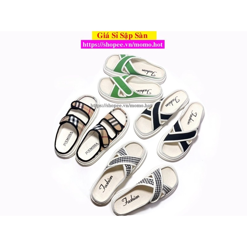Dép Nữ Quai Chéo Thời Trang Trẻ Trung Sành Điệu ( mã DQC-130)