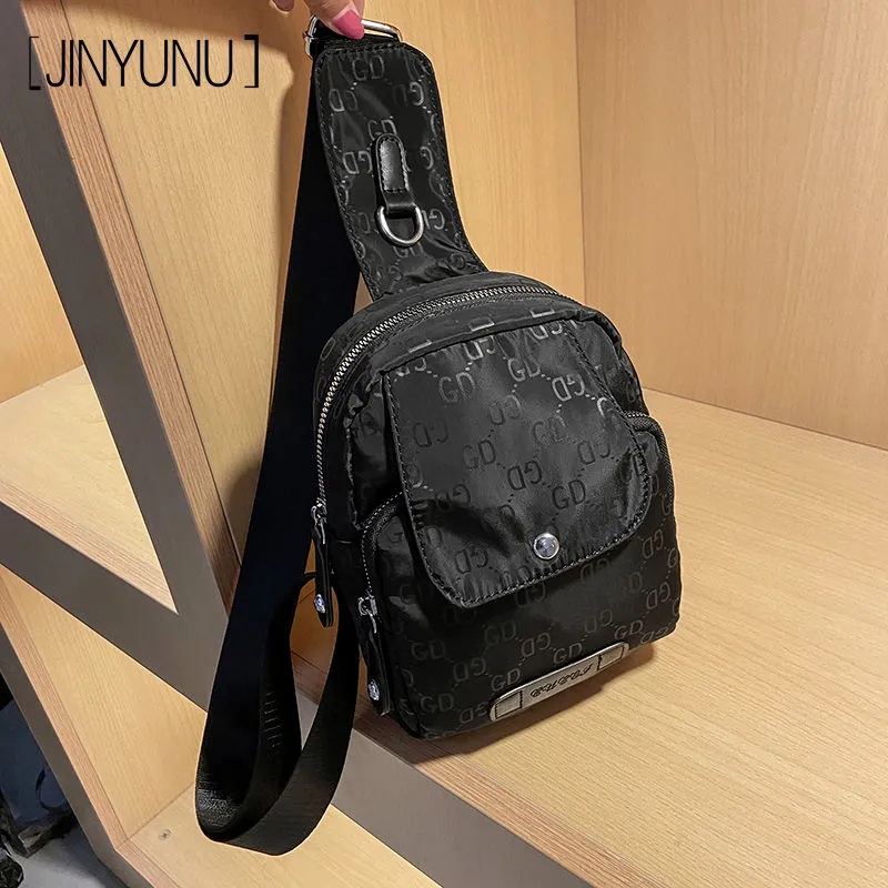 Túi đeo chéo ngực KF050 vải oxford trẻ trung hợp thời trang dành cho nữ