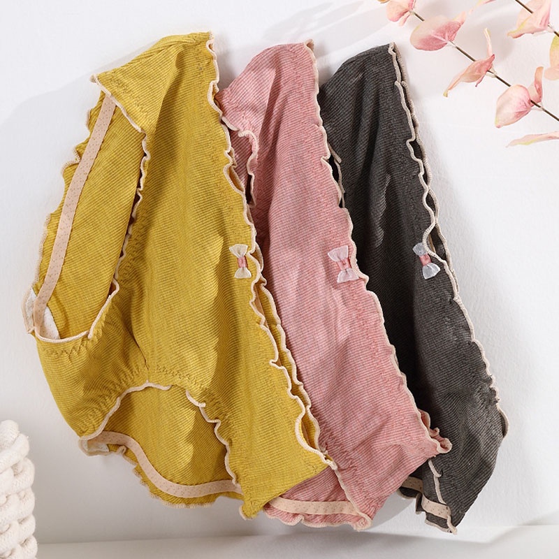 Quần lót nữ Zxyouping vải cotton không đường may mềm mại thoáng khí