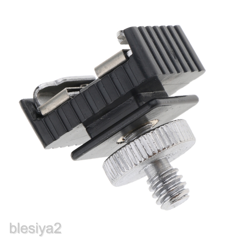 Flash Hot Shoe Adapter Speedlight Mount Converter Holder Bracket 1/4  Screw