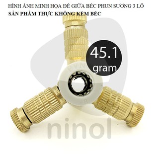 Đế Béc Phun Sương Nối Nhanh Dùng Cho Ống Tiện Lắp Đặt, Phun Mịn