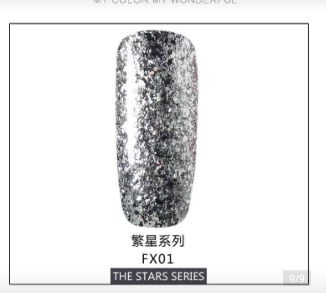 Sơn gel Kim tuyến AS mã số FX