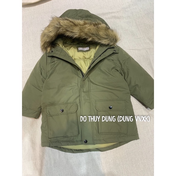 Áo parka bé trai