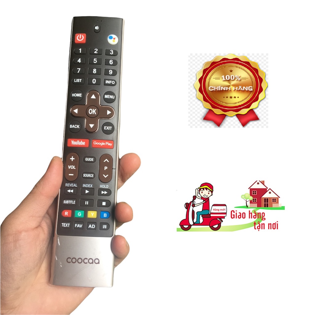 Điều khiển tivi Coocaa giọng nói Hàng mới 100%