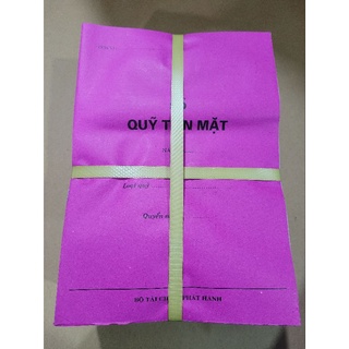 Sổ quỹ tiền mặt.