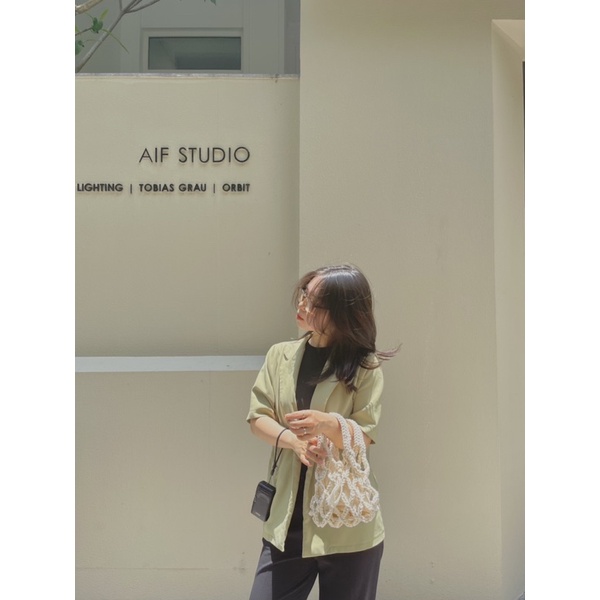 Blazer dáng suông  - Avocado Set