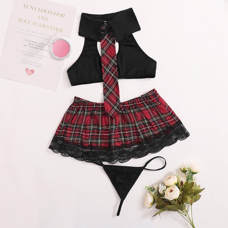 Bộ Đồ Lót Hóa Trang Nữ Sinh Gợi Cảm