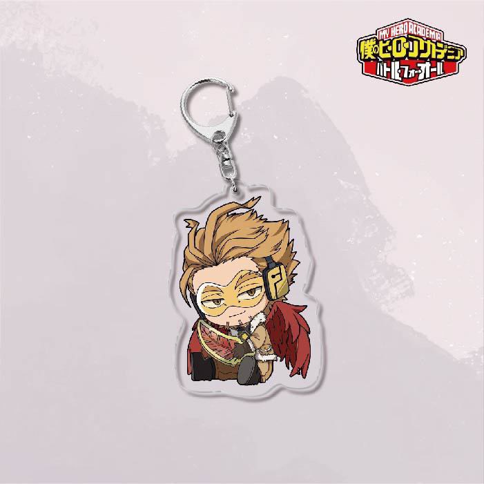 ( NGỒI ) Móc khóa BOKU NO HERO ACADEMIA Học Viện Anh Hùng anime chibi Mica trong acrylic trang trí