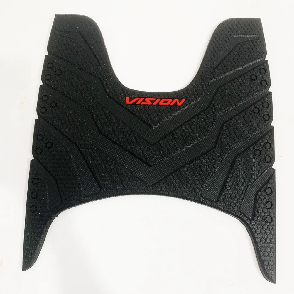 Thảm Để Chân , Thảm Lót Sàn Vision 2021 Kiểu Indo Đỏ