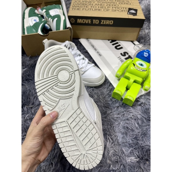 Giầy Thể Thao Dunk Low Disruspt 2 Pale Ivory Black Trắng Xám Đen |Đến Khâu