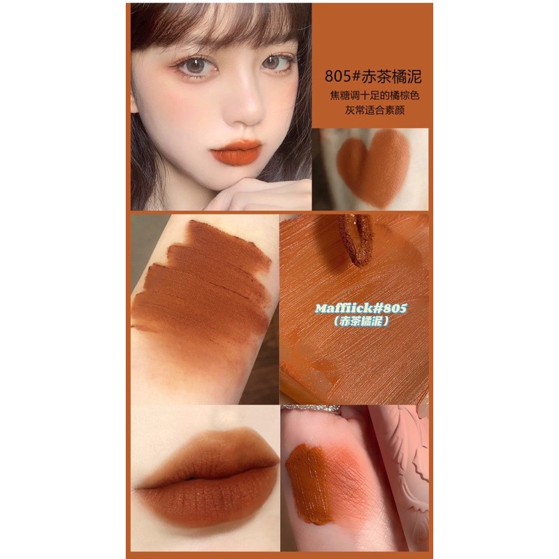 Son Kem Lì Siêu Mềm Mịn Môi, Căng Bóng, Quyến Rũ Vitality Girl Lip Glaze