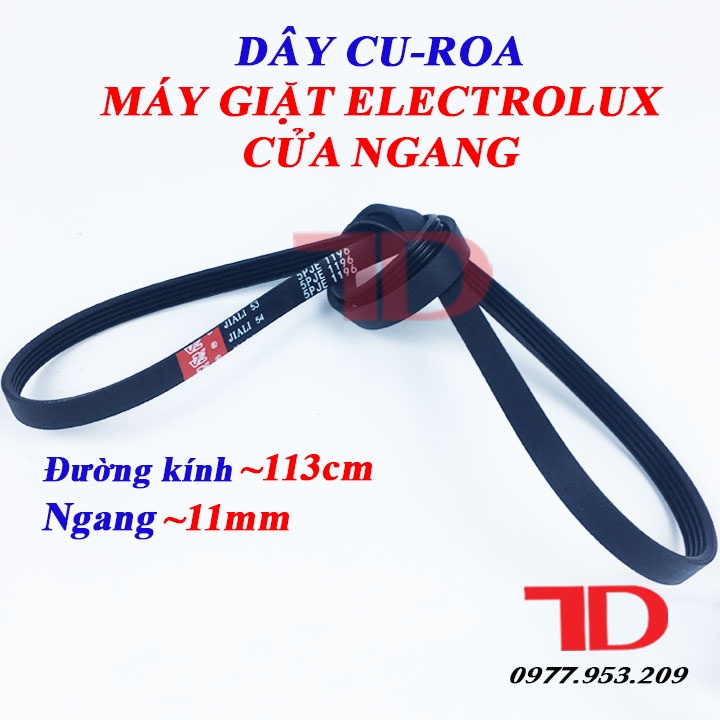 Dây curoa máy giặt cửa ngang