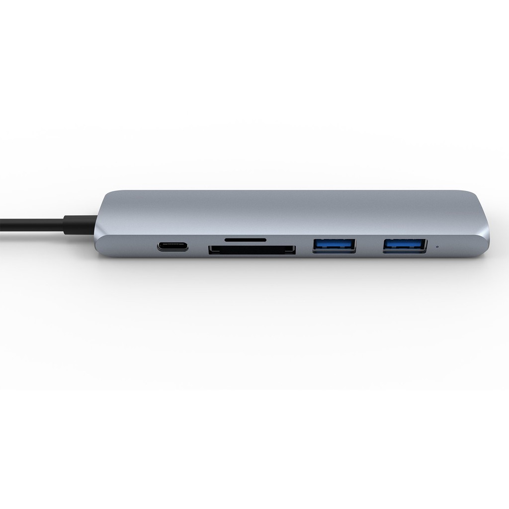 CỔNG CHUYỂN HYPERDRIVE BAR 6 IN 1 USB-C HUB FOR MACBOOK, PC & DEVICES - Hàng chính hãng