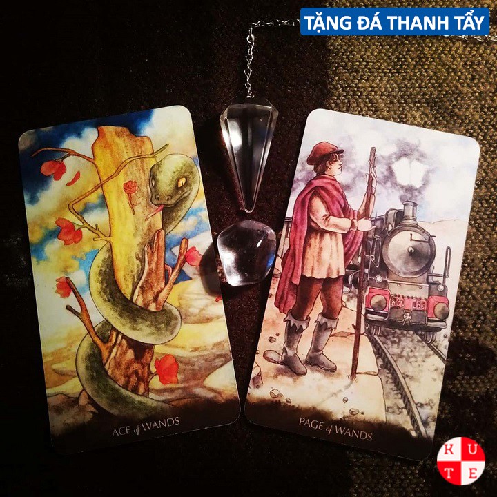 Bài Tarot Of The Little Prince 78 Lá Bài Tặng Đá Thanh Tẩy C59