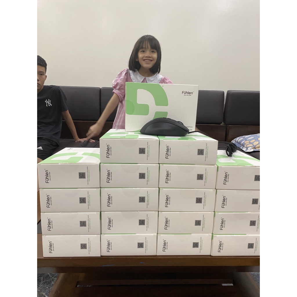 [PHỤ KIỆN NHẬT MINH] Chuột FUHLEN G90 - G90 EVO Ninza Phân phối - Chuột gaming giá rẻ LED RGB Chính hãng BH 24 tháng