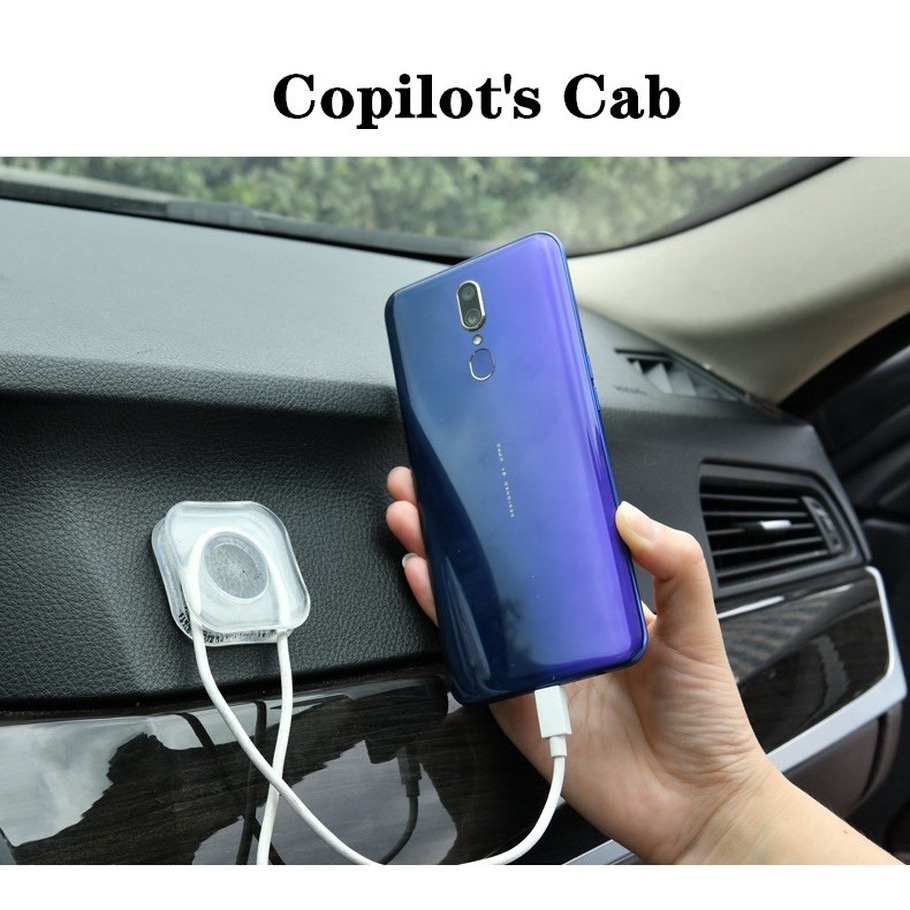 1 Giá Đỡ Điện Thoại Nano Không Để Lại Dấu Vết Đa Năng Chất Lượng Cao Cho Xe Hơi