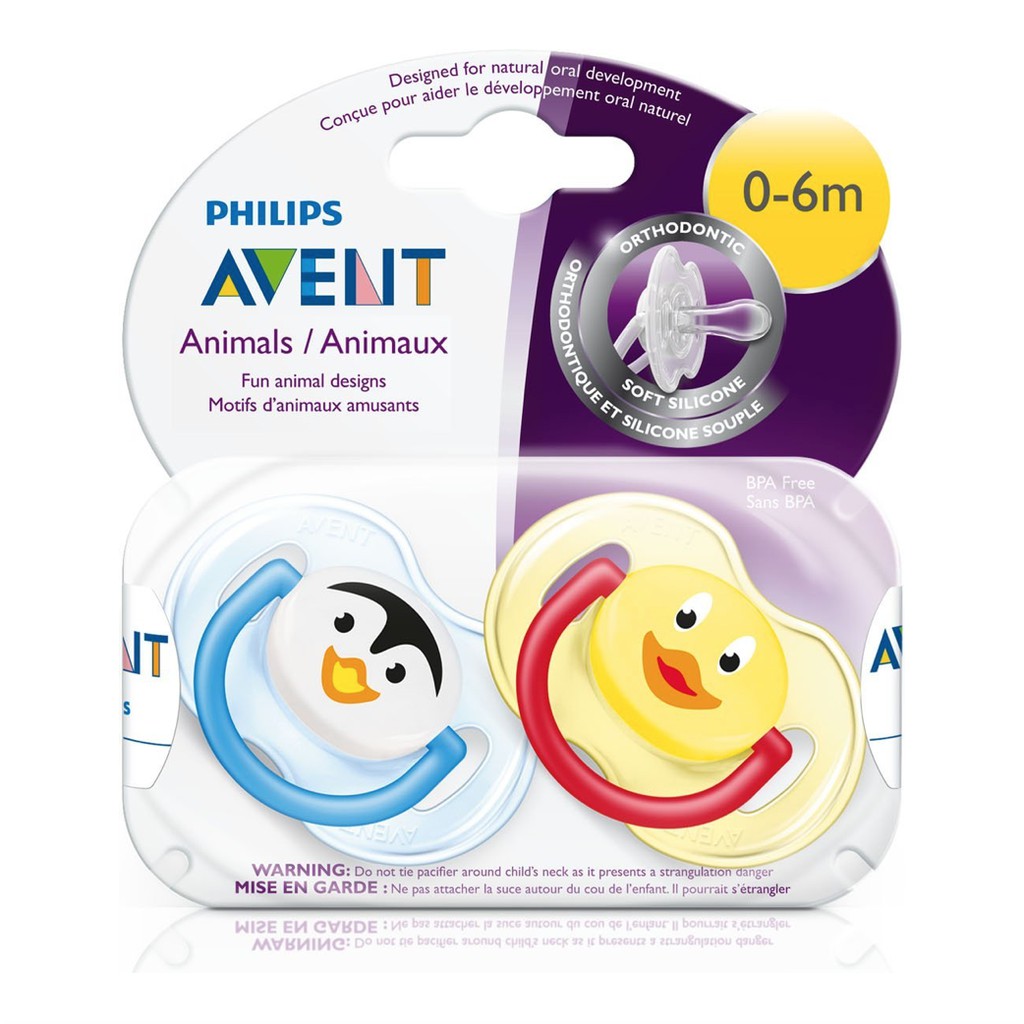TY NGẬM PHILIPS AVENT 0-6 THÁNG