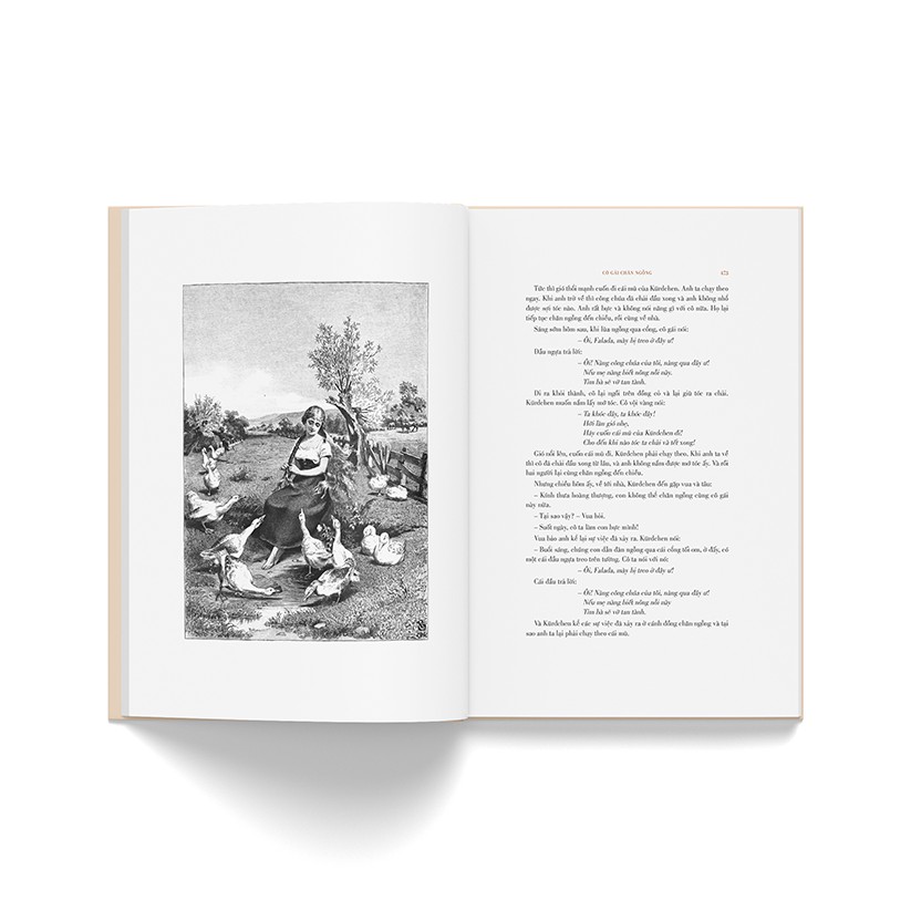 Sách - Truyện cổ Grimm (Ấn bản đầy đủ nhất kèm 184 minh hoạ của Philipp Grot Johann và Robert Leinweber)