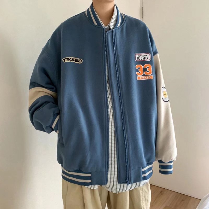 Áo khoác bóng chày phong cách hàn quốc thời trang thu xuân dành cho nam