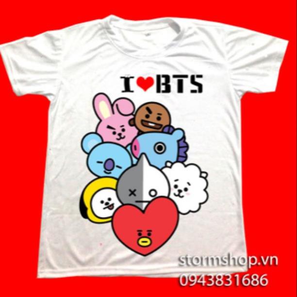 SALE- Áo thun BT21 storm shop - giá tốt nhất