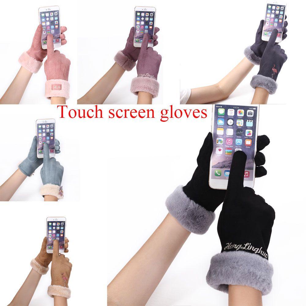 Găng Tay Giữ Ấm Mùa Đông Cảm Ứng Màn Hình Mới Orentlii