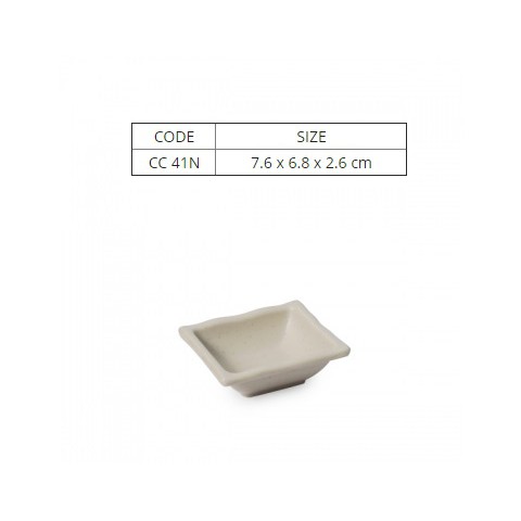 Chén Chấm Tròn Nhám Màu Nâu Nhiều Size Nhựa Melamine