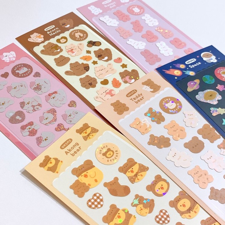 Sẵn Sticker OKIKI - Nhãn Dán Trang Trí HQ