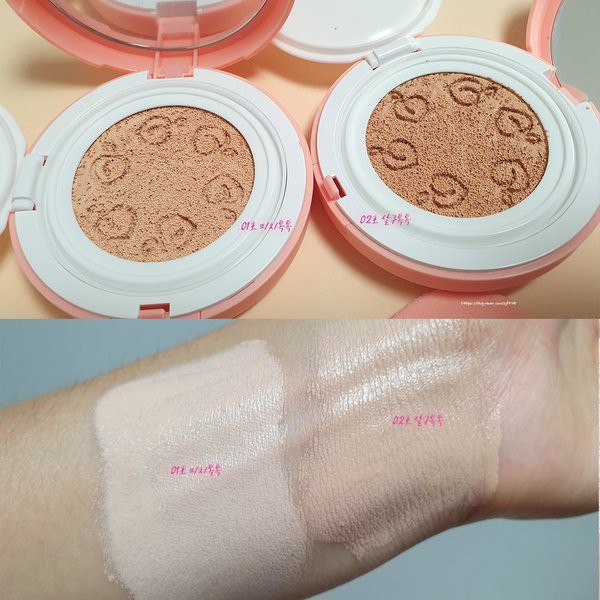 Phấn Nước Black Rouge Peach Cover Velvet Cushion SPF 50+ PA++++ | BigBuy360 - bigbuy360.vn