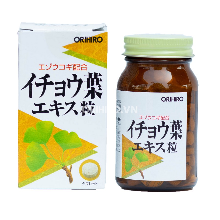 Combo Hỗ trợ bổ não và cải thiện trí nhớ Orihiro ( Bổ não 240 + Bạch quả )