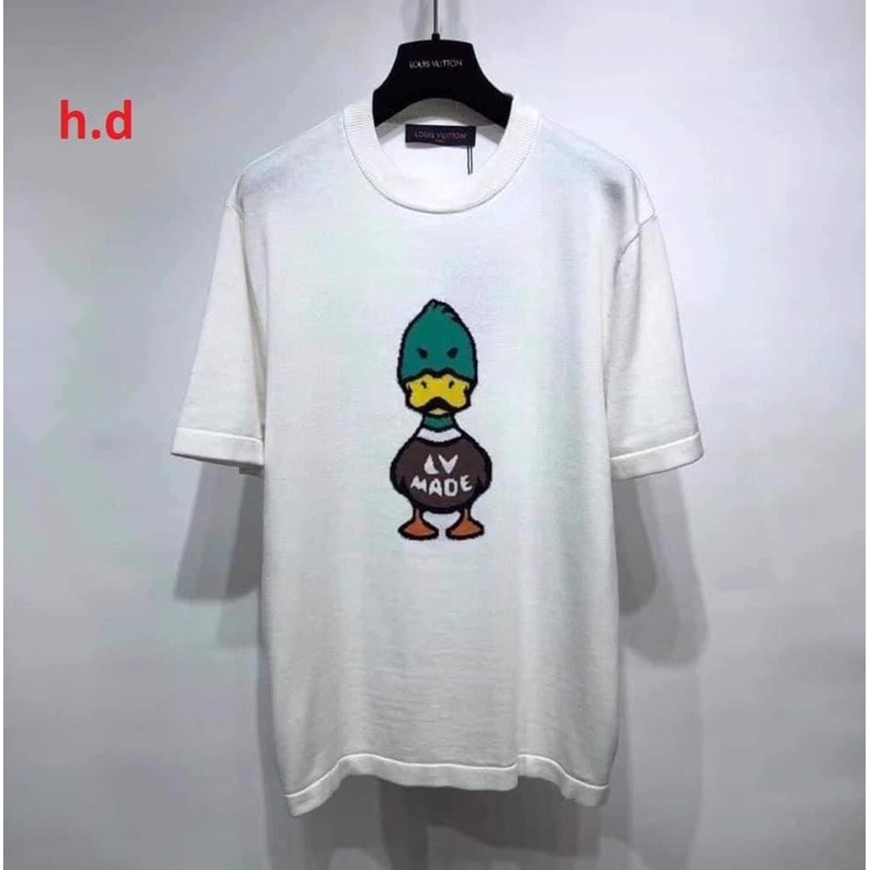 Áo phông vịt mũ xanh tay lỡ HD6