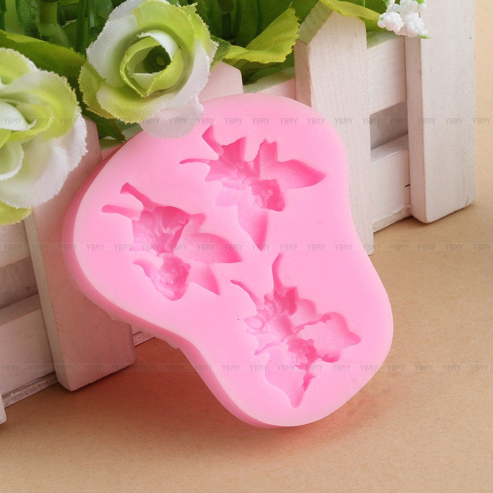 Khuôn Silicon Tạo Hình 3d Trang Trí Bánh