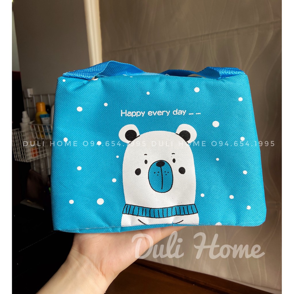 Túi đựng hộp cơm giữ nhiệt 5 màu kiểu Nhật | BigBuy360 - bigbuy360.vn