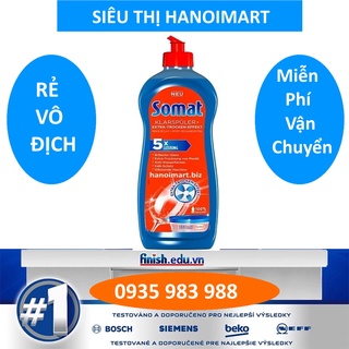 Combo 100 Viên rửa bát Somat + 1.5kg muối rửa bát + Nước làm bóng Somat 750ml - HANOIMART