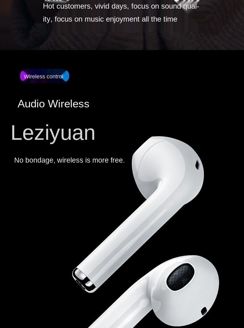 (Bán Trước) Tai Nghe Bluetooth Nhét Tai Mini Thông Dụng 7 Ngày Cho Huawei Oppo Huawei Vivo Apple