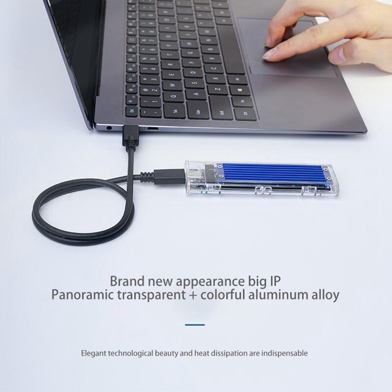 Hộp đựng ổ cứng ngoài ORICO TCM2-C3 M.2NVME Mini Type-C 3.1 cho 2280 PCI-E M2 SSD