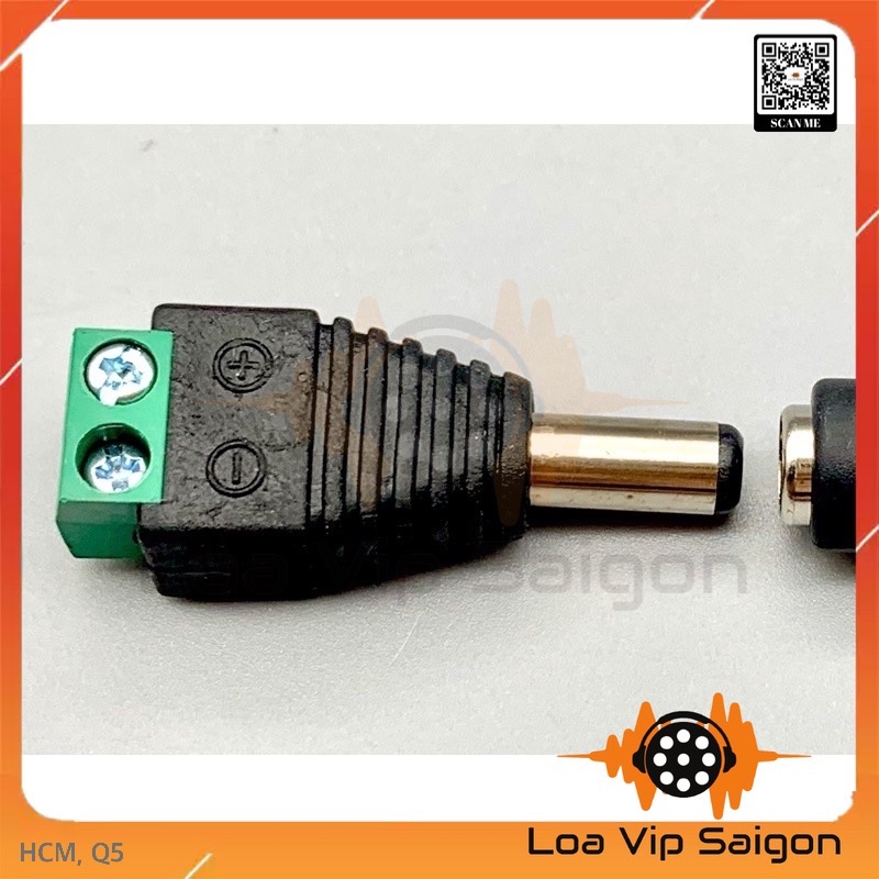 [ 1 CÁI ] Jack cắm nguồn DC 5.5 x 2.1mm