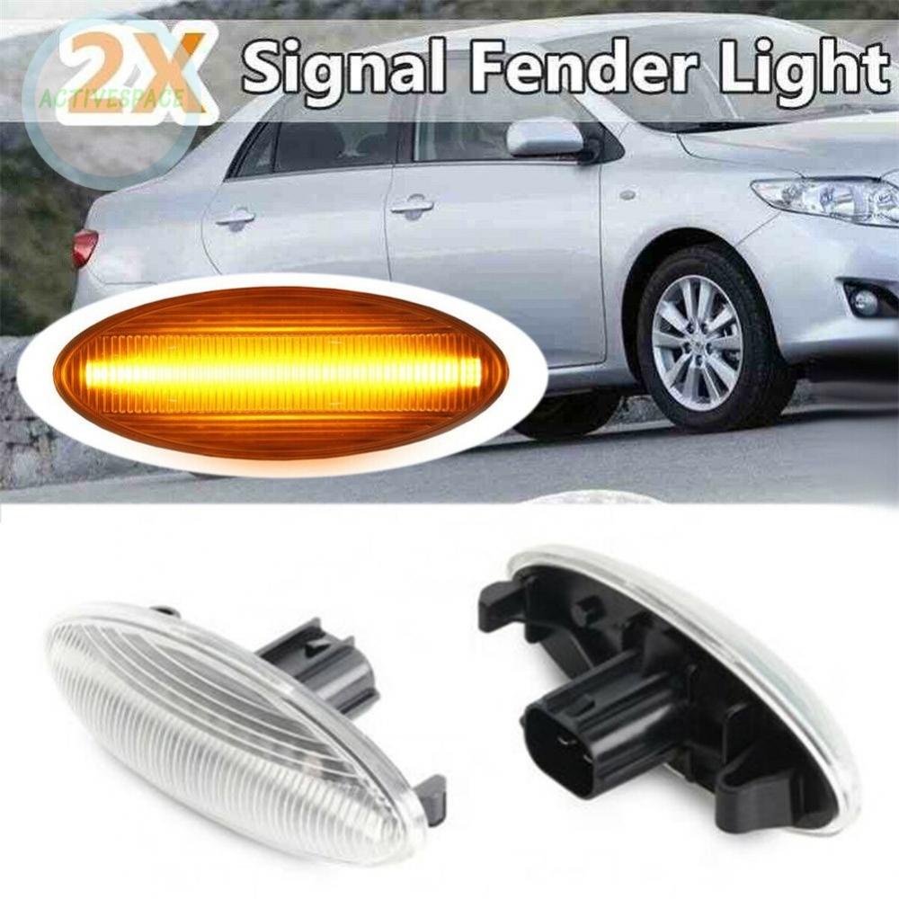 Set 2 đèn LED báo tín hiệu gắn cánh cho xe TOYOTA YARIS AURIS COROLLA RAV4