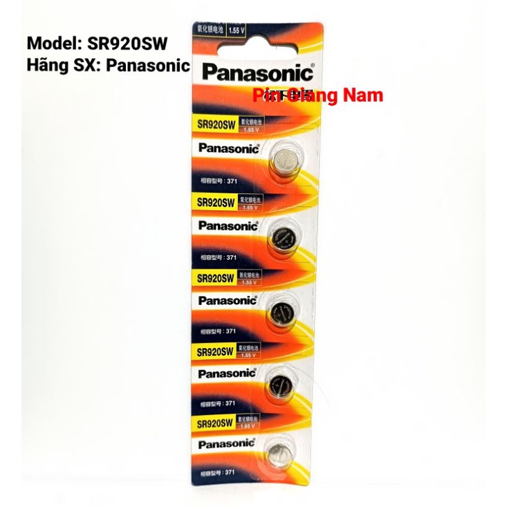 Pin Đồng Hồ Panasonic SR920SW 371 Hàng Nhập Khẩu - Made in Japan