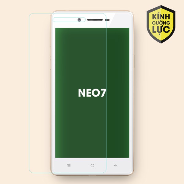 Kính cường lực Oppo Neo 7 / A33 (trong suốt)