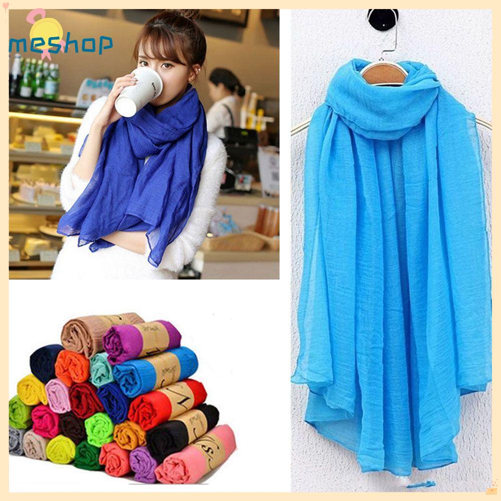 Khăn Choàng Cotton Mềm Mại Thời Trang Cho Nữ