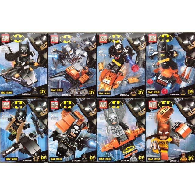 ‼️ Set lắp ráp 8in1 Người Dơi Batman PRCK 64024 ‼️‼️
