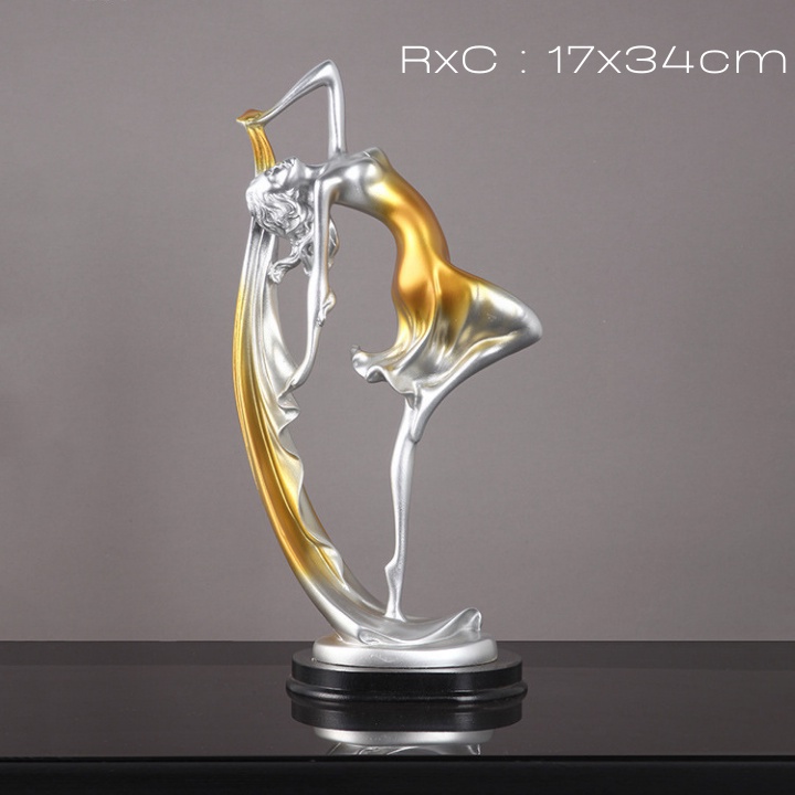 Tượng Gốm Sứ Decors Nhà Cửa Cao Cấp Sang Trọng Phong Cách Bắc Âu - Azdecors