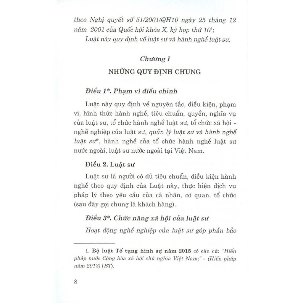 Sách - Luật Luật Sư (Hiện hành) (Sửa đổi, bổ sung năm 2012, 2015) | BigBuy360 - bigbuy360.vn