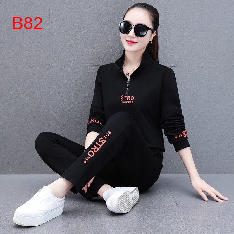 Bộ đồ thể thao nữ chất thun Umi cao cấp,phong cách trẻ trung, năng động