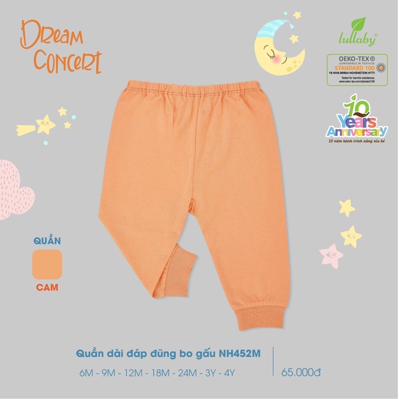 LULLABY - Quần dài Lullaby cho bé trai/bé gái