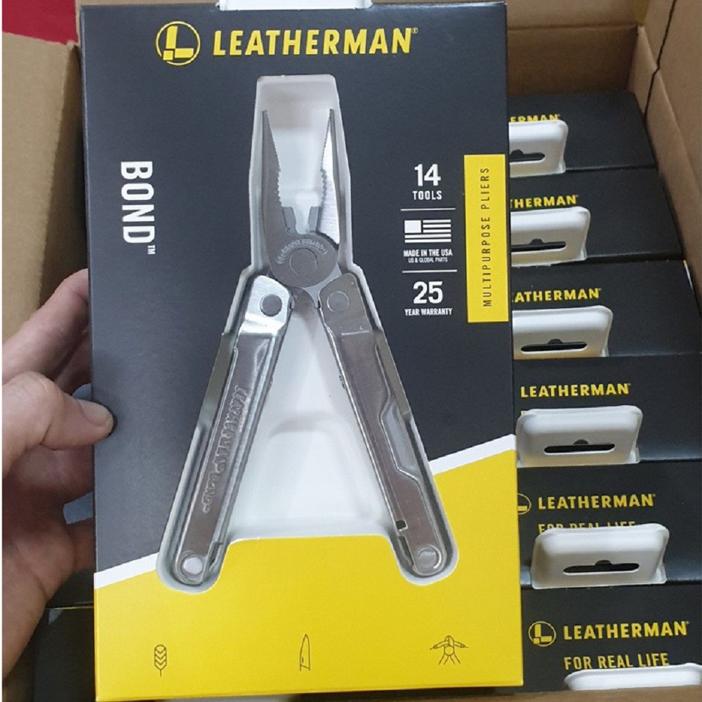 { THƯƠNG HIỆU } Kềm Đa Năng - Dụng Cụ Cầm Tay LEATHERMAN BOND.Với 14 tính năng tiện lợi cho việc sử dụng.