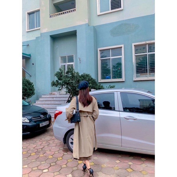 [ Freesize- Ảnh thật+Feedback] Áo mangto dáng dài, trench coat kèm đai Hàn Quốc | BigBuy360 - bigbuy360.vn